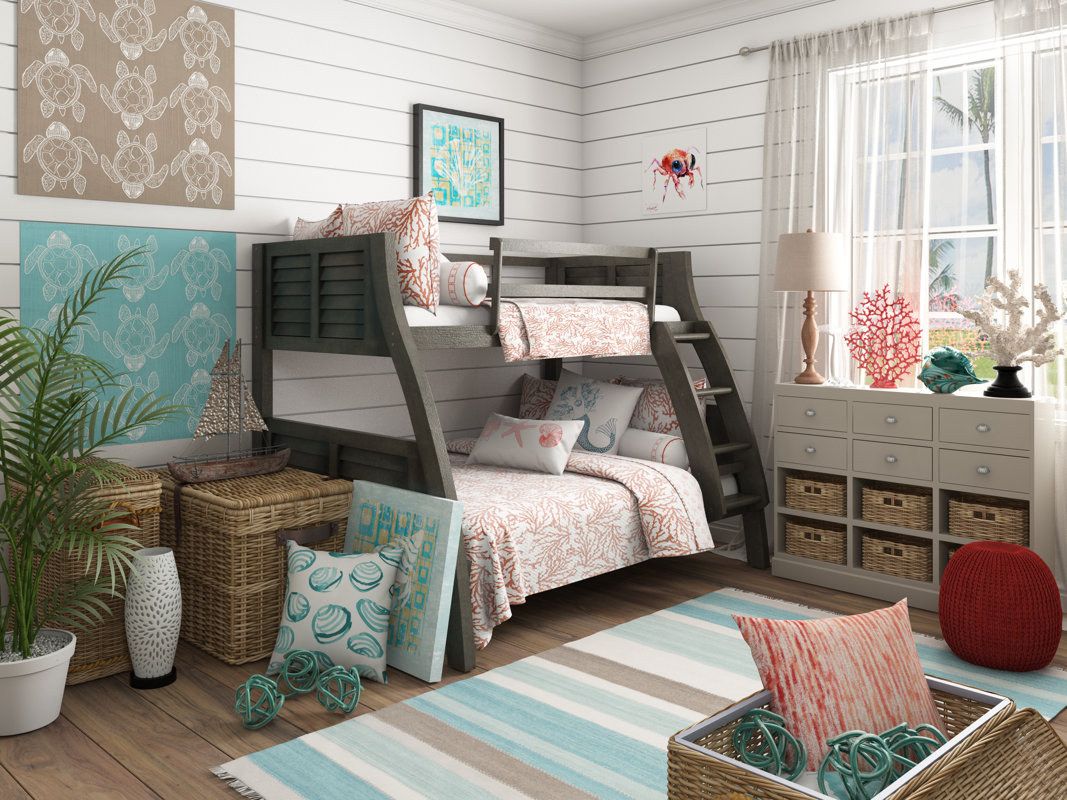 Coastal Kids' Bedroom Design Photo by Wayfair